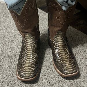 Cody James snake skin boots